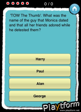 Friends Quiz Tv Trivia (iPhone/iPod)