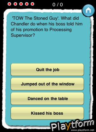 Friends Quiz Tv Trivia (iPhone/iPod)