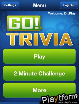 GO! Trivia (iPhone/iPod)