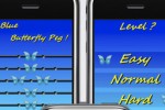 a Blue Butterfly Peg ! (iPhone/iPod)