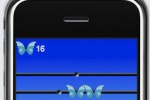 a Blue Butterfly Peg ! (iPhone/iPod)