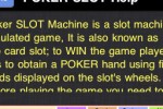 Slot Machine Poker Adv (iPhone/iPod)