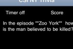 CSI New York Trivia (iPhone/iPod)