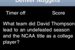 Denver Pro Basketball Trivia (iPhone/iPod)