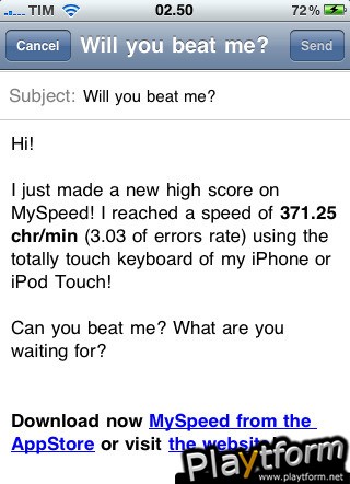 iMySpeed (iPhone/iPod)