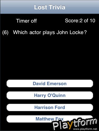 Lost Trivia (iPhone/iPod)