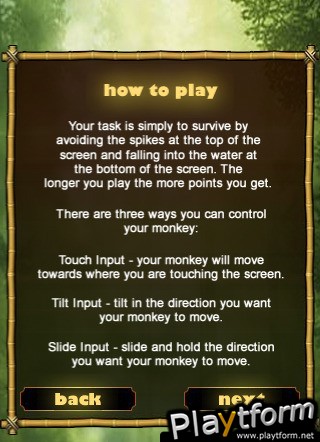 Monkey Scramble (iPhone/iPod)