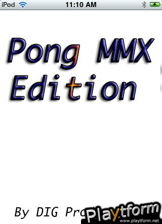 Pong MMX (iPhone/iPod)