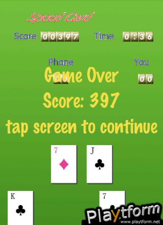 Speed Card Free (iPhone/iPod)