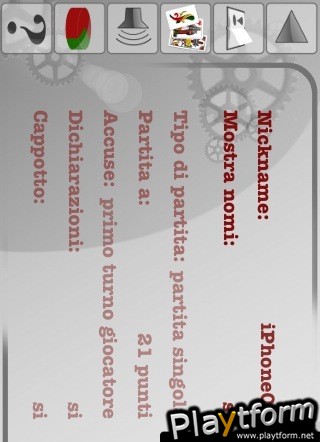 iTressette X4 educational (iPhone/iPod)