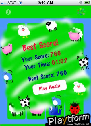 Kids Match : Matching Memory Game - Animals and Doodles Puzzle (iPhone/iPod)