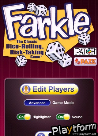 Patch Farkle (iPhone/iPod)