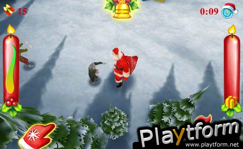 Santa VS Zombies 3D! (iPhone/iPod)
