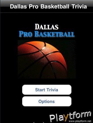 Dallas Pro Basketball Trivia (iPhone/iPod)