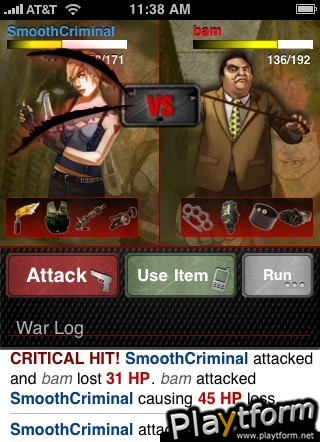Epic Crime Wars (iPhone/iPod)