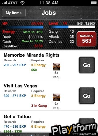 Epic Crime Wars (iPhone/iPod)
