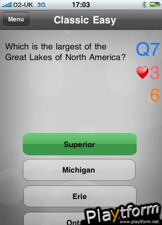 BigFatQuiz: World (iPhone/iPod)
