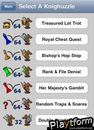 Knighuzzles (iPhone/iPod)