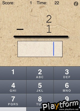 Quick Subtraction (iPhone/iPod)