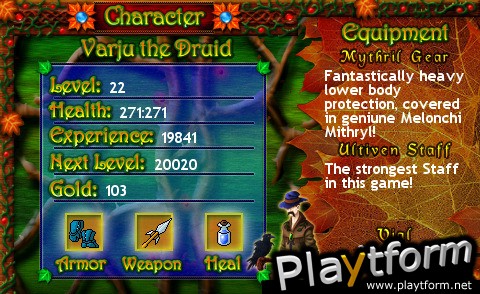 Arvale Short Tales: Varju The Druid (iPhone/iPod)