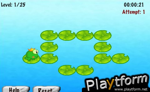 Jumping Frog : The Puzzle (iPhone/iPod)