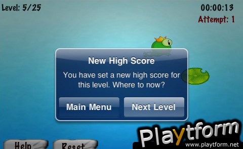 Jumping Frog : The Puzzle (iPhone/iPod)
