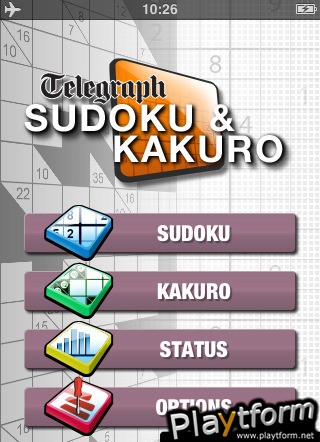 Telegraph Sudoku & Kakuro (iPhone/iPod)