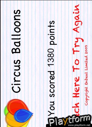 Circus Balloons (iPhone/iPod)