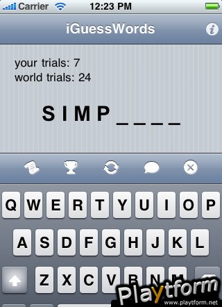 iGuessWords (iPhone/iPod)