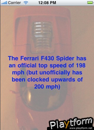 Learn About Supercars (iPhone/iPod)