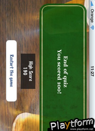 The Big Pub Quiz (iPhone/iPod)