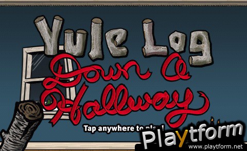 Yule Log Down a Hallway (iPhone/iPod)