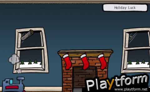 Yule Log Down a Hallway (iPhone/iPod)