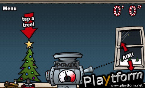 Yule Log Down a Hallway (iPhone/iPod)