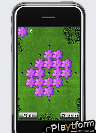 a Flowers Peg ! (iPhone/iPod)