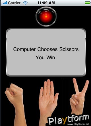 Rock Paper Sciccors - Man vs Machine (iPhone/iPod)
