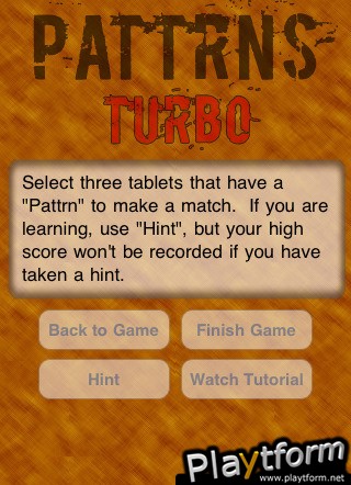 Pattrns Turbo (iPhone/iPod)