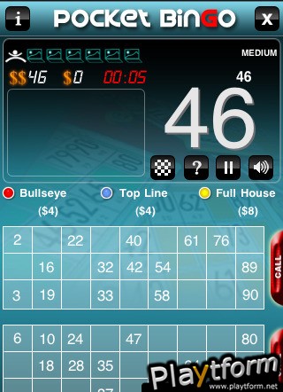 Pocket Bingo (iPhone/iPod)
