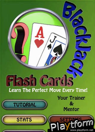 BlackJack Flash Cards - the Key to Perfect Play (iPhone/iPod)