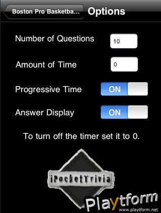 Boston Celtics Basketball Trivia (iPhone/iPod)