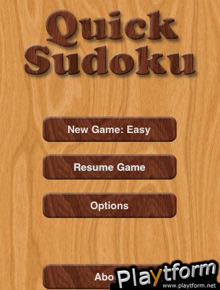 QuickSudoku (iPhone/iPod)