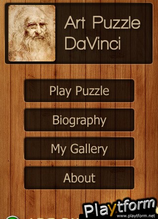 ART Jigsaw Puzzles. Leonardo Da Vinci (iPhone/iPod)