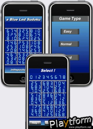 a Blue Led Sudoku (iPhone/iPod)