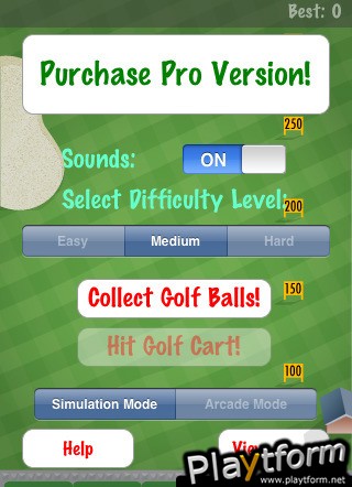Golf RAnGE (iPhone/iPod)