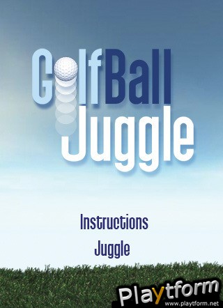 GolfBallJuggle (iPhone/iPod)