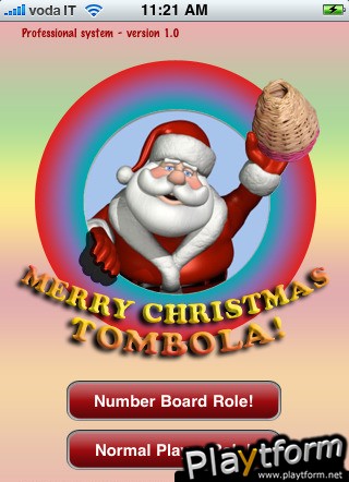 Merry Christmas Tombola! (iPhone/iPod)