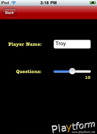 Trojan Trivia (iPhone/iPod)