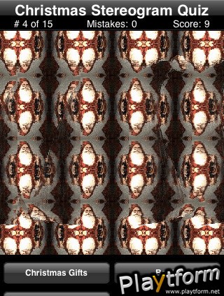 A Christmas Stereogram Quiz (iPhone/iPod)