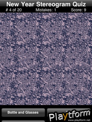 A New Year Stereogram Quiz (iPhone/iPod)
