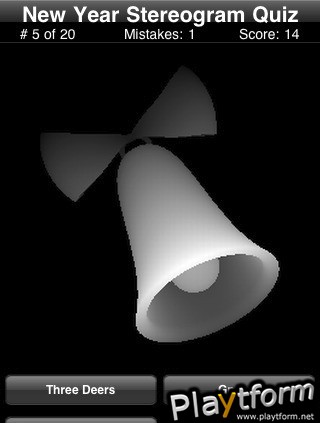 A New Year Stereogram Quiz (iPhone/iPod)